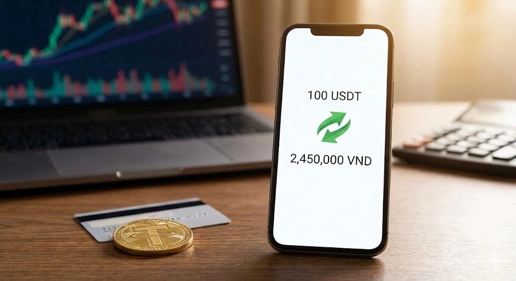 Tỷ Giá USDT : Quy Đổi Chính Xác Khi Nạp Rút Tiền Crypto tại Kubet Kubet77 Kubet88 Kubet11